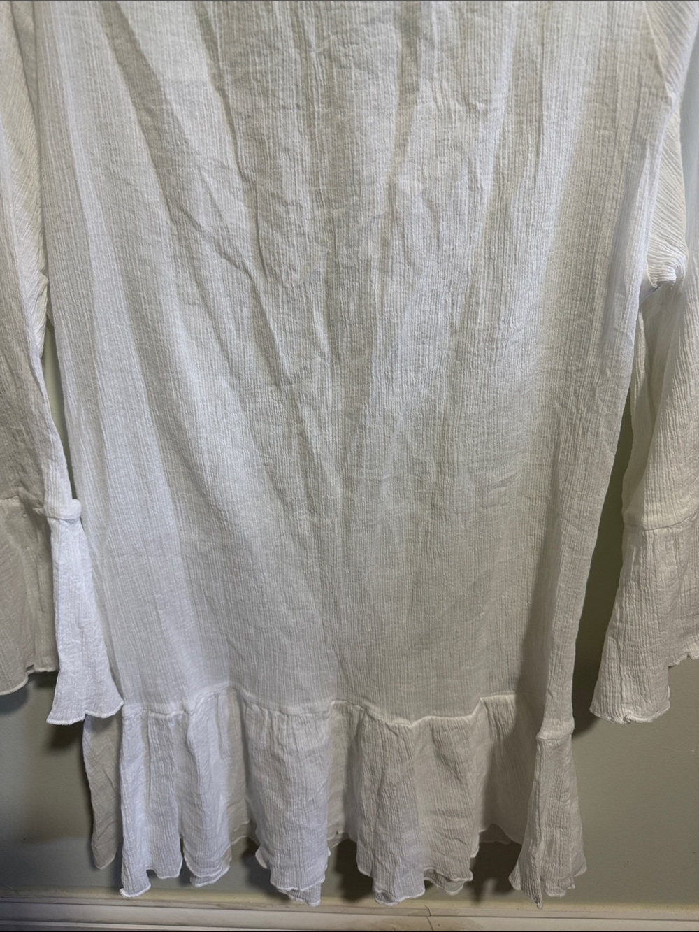 Polo Ralph Lauren Gauze Casey Swim Tunic Size Medium - Picture 9 of 9